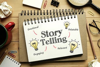 Why is storytelling important in content marketing?