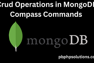 Crud Operations in MongoDB Compass Commands with Examples