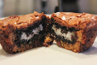 Oreo Brownie Cupcakes