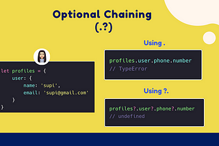 Optional Chaining : différences entre JS et TS