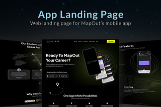 Designing MapOut: A Dive into App Landing Page Strategy