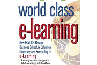 4. Designing World-Class E-Learning