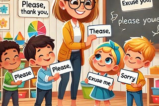 The Magic of “Please, Thank You, Excuse Me and Sorry”: Teaching Good Manners Early