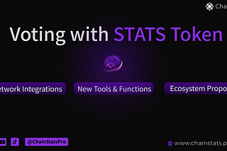 Vote For ChainStats With STATS Token