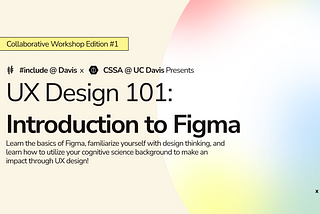 UX Design 101: Intro to Figma