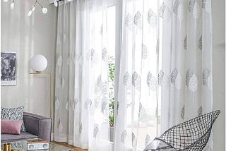 Enhance Your Space with White Sheer Curtains