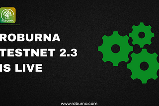 Roburna Testnet Phase 2.3 Goes Live