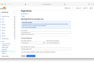 Custom domain to Medium at both www and non-www with Cloudflare