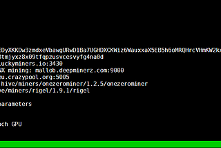 DualManager setup for OZM DNX and Rigel ZIL Dual mining