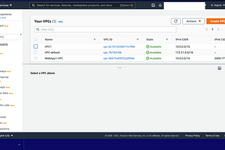 Level Up In Tech; AWS VPC Project