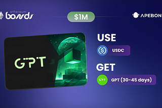 GPT Protocol Launches $1 Million in Bonds on ApeBond