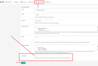 Apache Superset Public Dashboard User Role Ayarları