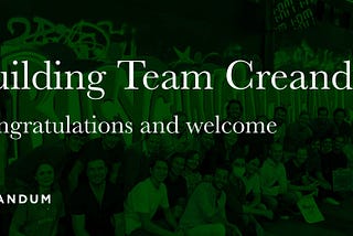 Building Creandum: the team for 2022 and beyond