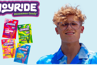 Ryan Trahan partners with Joyride Sweets Candy for Sour Strips