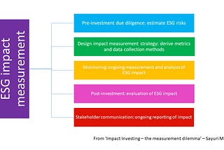 What to measure when investing for ESG impact