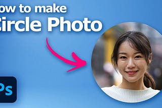 How to crop a picture into a circle in Photoshop