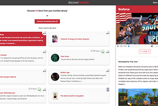 DiscoverHumble: The Problem with the HumbleBundle Library