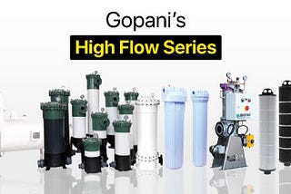 20 Best Selling High Flow Filter Cartridges and Housings from Gopani