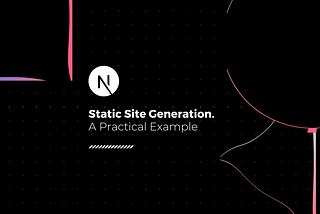 Next.js Static Site Generation Practical Example