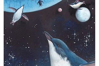 Little Blue Penguins in space