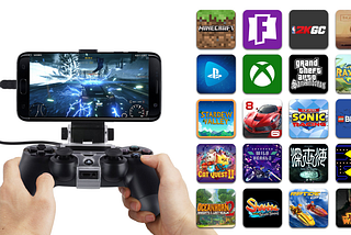 Gravity Grip Mobile Gaming Clip with Games