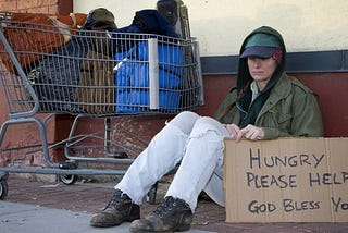 The Marketing Strategy of A Street Beggar