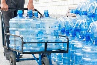 Bottled water office delivery