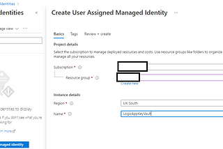 HowTo- User Assigned Managed Identity for LogicApps