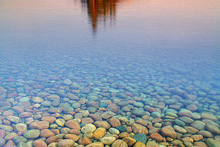 Sunset Island, Lake Superior, Canada