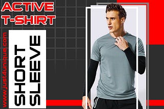 High-Quality Men’s Fashion Crew Neck Short Sleeve Gym T-Shirts — Just 4 Unique