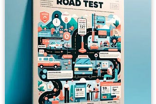 Infographic: Journey of road test preparation in Greater Vancouver, analyzing 13 ICBC offices for the best test location choice, focusing on examiner stringency and waiting times.