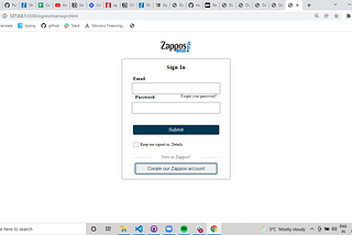 Zappos Clone