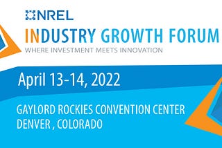 Voltpost Selected to Present at the 
2022 NREL Industry Growth Forum