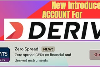 Deriv.com Solves Forex Trading Fees with New MT5 Zero Spreads Account!