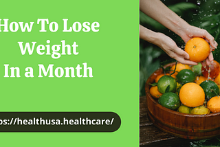 Weight loss action points