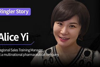 The story of Alice Yi, a Ringler living in Singapore, building a global career