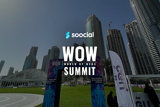 Soocial en WOW Summit Dubai
