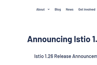 Cloud Native Weekly: Istio 1.26 Release