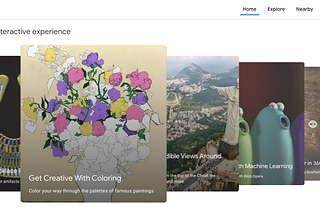 An experience while using Google Arts & Culture application
