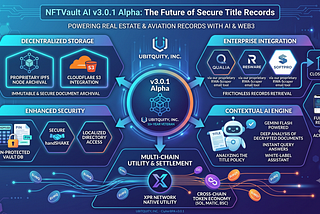 UBITQUITY INC LAUNCHES NFTVAULT AI V3.0.1 ALPHA