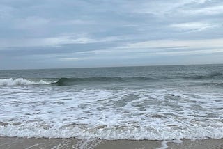 Picture of waves in the ocean
