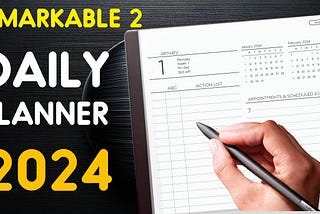 Best Planner For reMarkable 2 in 2024