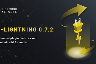 New Release: c-lightning 0.7.2