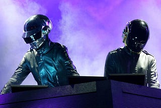 Daft Punk the pyramid human robots AI