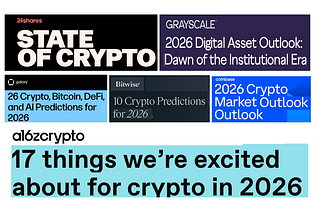 2026 Crypto Predictions Roundup