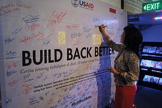 How effective a slogan is ‘Build Back Better’?