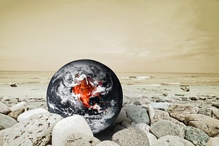 Planet Earth in danger due to climate change