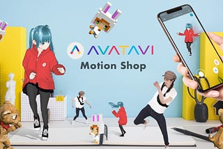 ARで好きなキャラクターと旅するアプリ「AVATAVI」にモーション追加機能が登場！