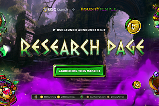 BSCLaunch Research: Bounty Temple