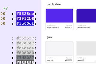 We build a tool that identifies colors from a website URL and generate a CSS/Sass code palette